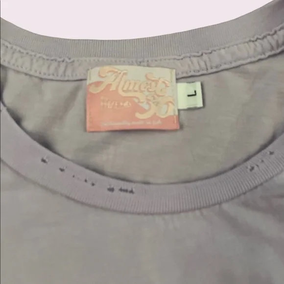 Almost 30 Not Alone Tee Women’s Size Large Purple T-Shirt Dazey LA Collab NEW - Picture 6 of 7